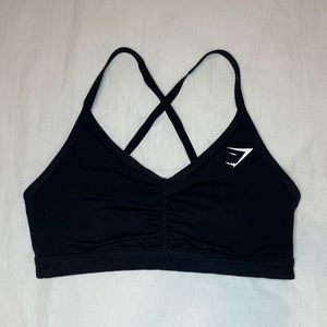 Gymshark ruched sports bra - size M
